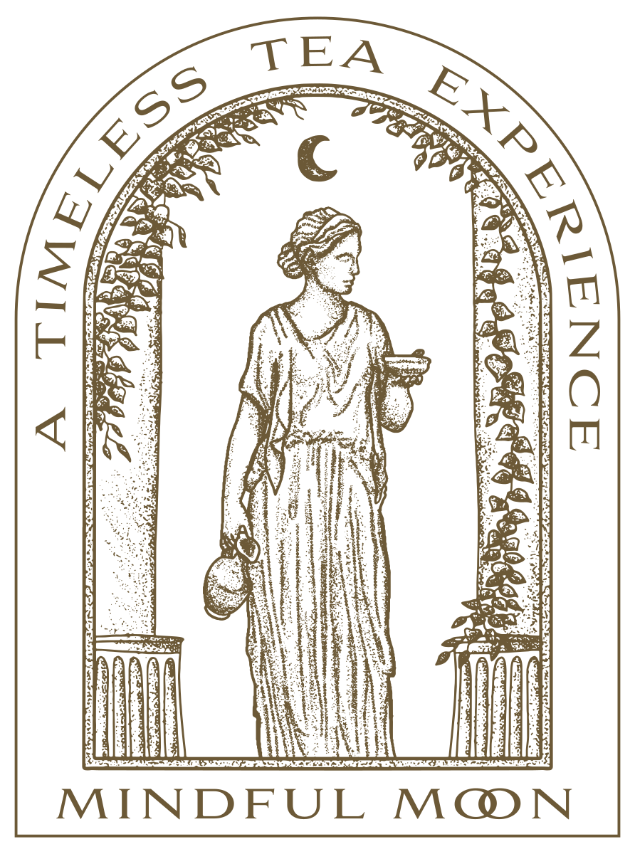 Mindful Moon original oak arch logo with transparent background