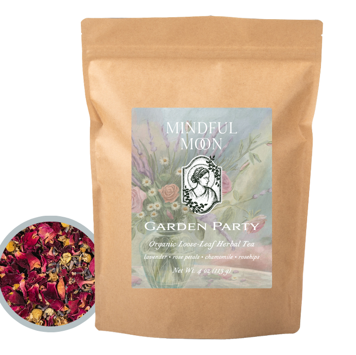 Garden Party 4 oz pouch with loose-leaf tea