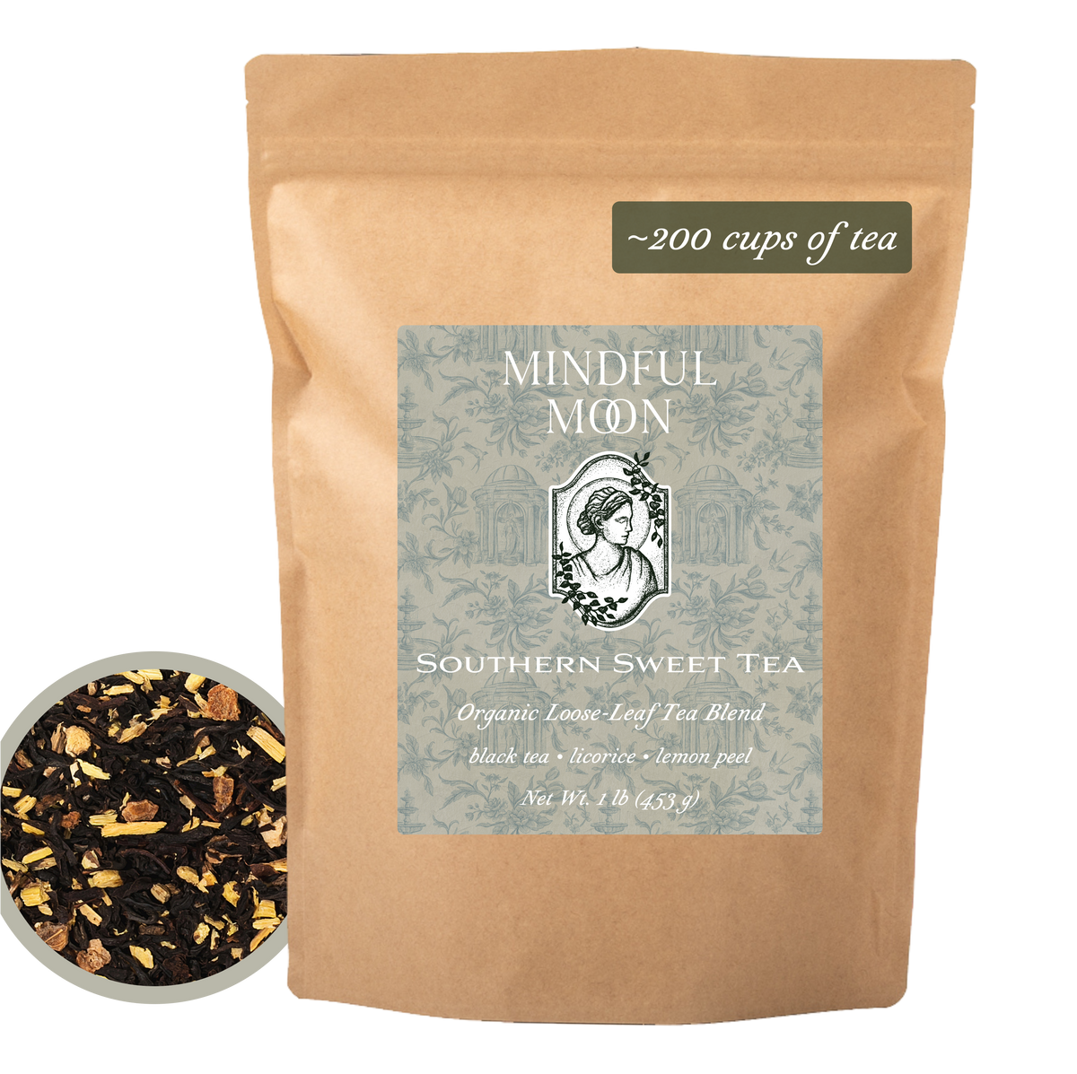 Southern Sweet Tea 1 lb loose-leaf tea pouch front