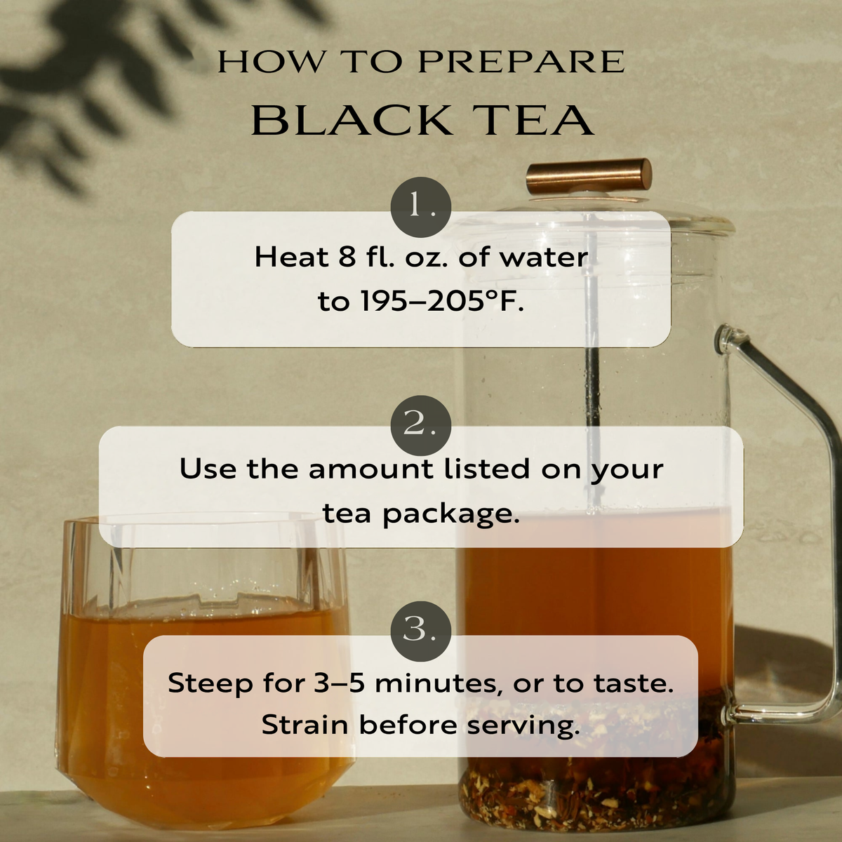 Southern Sweet Tea tea preparation instructions